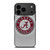 ALABAMA CRIMSON TIDE CIRCLE TEXTURE iPhone 17 Pro Max Case Cover
