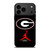 GEORGIA BULLDOGS NIKE AIR JORDAN iPhone 17 Pro Max Case Cover
