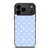 LV LOUIS VUITTON BLUE GLOW iPhone 17 Pro Max Case Cover