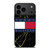 TOMMY HILFIGER BLACK GOLD MARBLE iPhone 17 Pro Max Case Cover