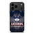 UCONN HUSKIES BASKETBALL METAL LOGO iPhone 17 Pro Max Case Cover