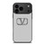 VALENTINO SILVER EMBLEM iPhone 17 Pro Max Case Cover VALENTINO SILVER EMBLEM iPhone 17 Pro Max Case Cover