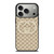 GUCCI PATTERN LOGO TRANSPARENT iPhone 17 Pro Case Cover