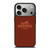 HERMES PARIS LOGO BROWN iPhone 17 Pro Case Cover