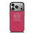 LOEWE LEATHER PINK iPhone 17 Pro Case Cover