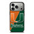 MIAMI HURRICANES LOGO CARBON iPhone 17 Pro Case Cover MIAMI HURRICANES LOGO CARBON iPhone 17 Pro Case Cover