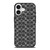 COACH BLACK GREY PATTERN LOGO iPhone 17 Case Cover