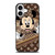 LOUIS VUITTON LV ZIPPER BROWN X MINNIE MOUSE DISNEY iPhone 17 Case Cover