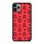 MCM WORLDWIDE RED  iPhone 11 Pro Max Case Cover