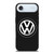 VW VOLKSWAGEN BLACK CARBON iPhone Air Case Cover