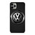VW VOLKSWAGEN METAL CARBON  iPhone 11 Pro Max Case Cover