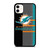 MIAMI DOLPHINS NFL FOOTBALL LOGO  iPhone 11 Case Cover MIAMI DOLPHINS NFL FOOTBALL LOGO  iPhone 11 Case Cover