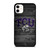 TCU HORNED FROGS FOOTBALL WOOD LOGO  iPhone 11 Case Cover