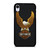 HARLEY DAVIDSON MOTORCYCLES LEATHER EMBOSS  iPhone XR Case Cover