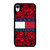TOMMY HILFIGER ROSES LOGO  iPhone XR Case Cover TOMMY HILFIGER ROSES LOGO  iPhone XR Case Cover
