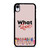 TWICE WHAT IS LOVE  iPhone XR Case Cover