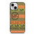 MICHAEL KORS PEACH STRIPE iPhone 13 Mini Case Cover MICHAEL KORS PEACH STRIPE iPhone 13 Mini Case Cover