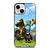 MINECRAFT KNIGHT AND HORSE iPhone 13 Mini Case Cover