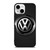 VW VOLKSWAGEN METAL CARBON iPhone 13 Mini Case Cover