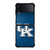 KENTUCKY WILDCATS METAL LOGO Samsung Galaxy Z Flip 4 Case Cover