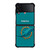 MIAMI DOLPHINS NFL ICON Samsung Galaxy Z Flip 4 Case Cover