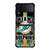 MIAMI DOLPHINS STRIPE NFL LOGO Samsung Galaxy Z Flip 4 Case Cover