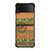 MICHAEL KORS PEACH STRIPE Samsung Galaxy Z Flip 4 Case Cover