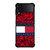 TOMMY HILFIGER ROSES LOGO Samsung Galaxy Z Flip 4 Case Cover