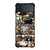 GTA GRAND THEFT AUTO 5 COLLAGE  Samsung Galaxy Z Flip 3 Case Cover