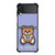 MOSCHINO TOY PURPLE  Samsung Galaxy Z Flip 3 Case Cover