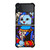 ROMERO BRITTO CAT MONALISA  Samsung Galaxy Z Flip 3 Case Cover