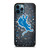 DETROIT LIONS FOOTBALL NFL SPLASHED LOGO  iPhone 12 Pro Max Case Cover
