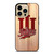 INDIANA HOOSIERS WOOD LOGO  iPhone 14 Pro Max Case Cover