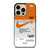 NIKE AIR JORDAN 1 OFF WHITE ORANGE  iPhone 14 Pro Max Case Cover NIKE AIR JORDAN 1 OFF WHITE ORANGE  iPhone 14 Pro Max Case Cover