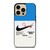 NIKE AIR JORDAN 1OFF WHITE BLUE  iPhone 14 Pro Max Case Cover NIKE AIR JORDAN 1OFF WHITE BLUE  iPhone 14 Pro Max Case Cover