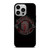 MANCHESTER UNITED FC BLACK LOGO iPhone 14 Pro Case Cover