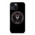 INTER MIAMI FOOTBALL BLACK LOGO iPhone 14 Plus Case Cover