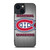 MONTREAL CANADIENS NHL METAL LOGO iPhone 14 Plus Case Cover