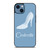 DISNEY CINDERELLA GLASS SLIPPER VECTOR iPhone 14 Case Cover