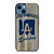 LOS ANGELES DODGERS WHITE WOOD iPhone 14 Case Cover