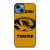 MISSOURI TIGERS FOOTBALL iPhone 14 Case Cover MISSOURI TIGERS FOOTBALL iPhone 14 Case Cover