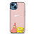 NIKE PATRICK AND SPONGEBOB PINK iPhone 14 Case Cover NIKE PATRICK AND SPONGEBOB PINK iPhone 14 Case Cover