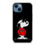 PEANUTS SNOOPY DOG SUPREME iPhone 14 Case Cover