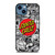 SANTA CRUZ SKATEBOARD DOODLE CARTOON iPhone 14 Case Cover