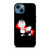 SUPREME SNOOPY AND CHARLIE BROWN iPhone 14 Case Cover SUPREME SNOOPY AND CHARLIE BROWN iPhone 14 Case Cover