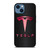 TESLA PINK CARBON iPhone 14 Case Cover TESLA PINK CARBON iPhone 14 Case Cover