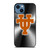 TEXAS LONGHORNS METAL LOGO iPhone 14 Case Cover