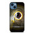 WASHINGTON REDSKINS METAL ICON iPhone 14 Case Cover WASHINGTON REDSKINS METAL ICON iPhone 14 Case Cover