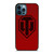 WORLD OF TANKS SYMBOL RED  iPhone 12 Pro Max Case Cover WORLD OF TANKS SYMBOL RED  iPhone 12 Pro Max Case Cover