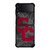 USC TROJANS FOOTBALL SMOKED LOGO Samsung Galaxy Z Flip 4 Case Cover